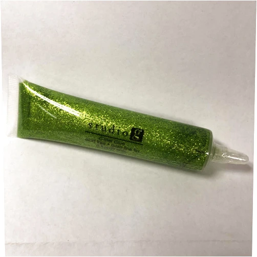 Studio G - Glitter Glue Lime Green Sparkle Writer Extra Fine Tip