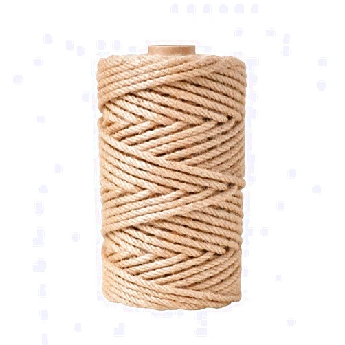 FLANGPOUR Natural Sisal Rope for Replacing and Repairing Cat Scratching Post Tree Tower, 1/4 inch (6mm) Diameter 164FT Sisal Rope for Replacement and Repairing or DIY Scratcher