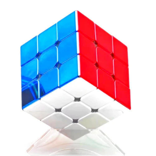 cuberspeed ShengShou Legend 3x3 Magnetic Speed Cube 3x3x3 M Metallic Mirror Reflective Stickerless Magnetic Speed Cube