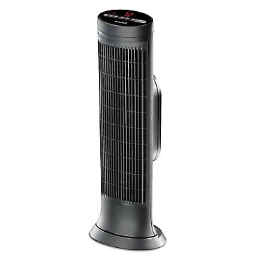 Honeywell  Digital Ceramic Tower Heater, 1500 Watt, Black – Oscillating Ceramic Heater – Space Heater with Two Heat Settings