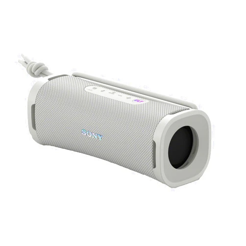 Sony ULT Field 1 Waterproof Portable Bluetooth Speaker, Enhanced Bass, 12h Battery, IP67 Rated Dustproof Shockproof Rustproof, Detachable Strap, SRSULT10W, Off White