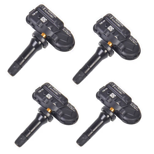 RLP TPMS Sensor Tire Pressure Sensor Replacement Sensors 434MHz Compatible with 2014-2018 Jeep Cherokee Dodge Ram 1500 2500 3500 Replaces 68249197AA 68239720AA 4-Pack