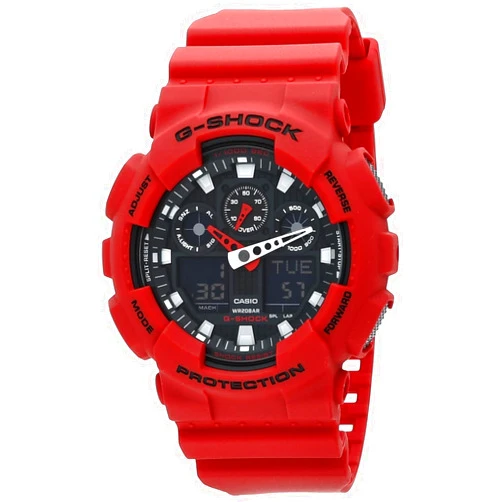 Canon Casio Men's GA-100 XL Series G-Shock Quartz 200M WR Shock Resistant Watch