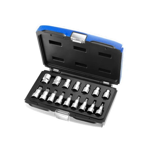 Britool Expert by Stanley E032907B 1/2-inch Torx Socket Drive Set (16 Pieces)