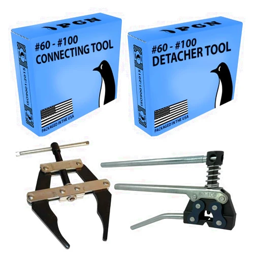 PGN Bearings RC-KIT-60-100 Roller Chain Tool Kit Breker Cutter + Puller Holder #60 - #100