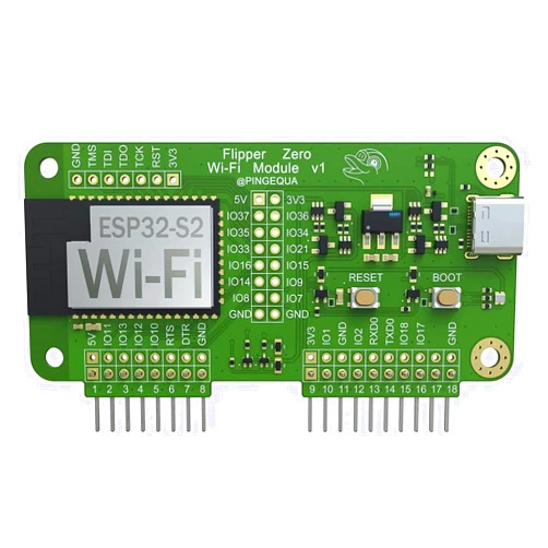 Pingequa WiFi Devboard for Flipper Zero, WiFi Board Special Made for Flipper Zero, Black Magic Firmware, Flipper Zero Accessories and Modules