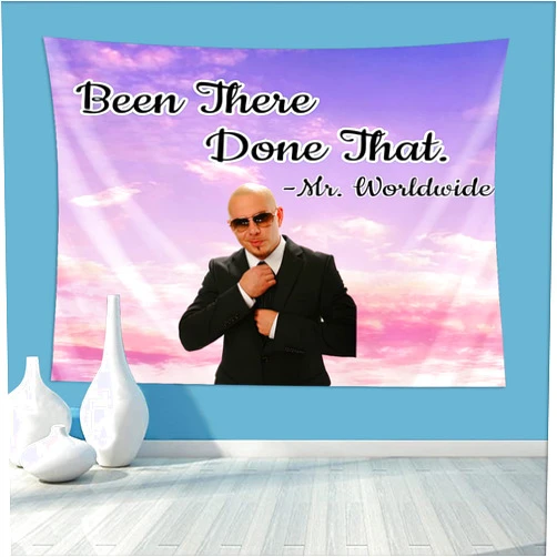 Pokepikau Mr 305 Worldwide Tapestry Meme Tapestry Funny Tapestries Wall Hanging Poster for Dorm College Bedroom 60