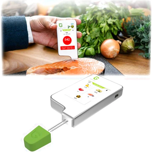 Generic Food Nitrate Tester,ECO Digital Food Nitrate Tester,High Accuracy Radiation Detector Geiger Counter Water Quality Meter,ECO4F Fruits and Vegetables Care Health Radiation Nitrate Detection
