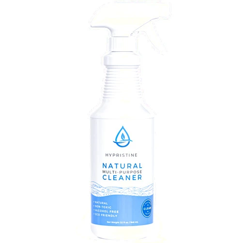 HYPRISTINE PURE Hypochlorous Acid Spray, Multi-Purpose Cleaner, Superior Shelf Life, 0% Bleach, 0% Alcohol, Food Contact Safe, Eliminate Non-Living Allergens, Remove Pet Odor, Clean Any Surface