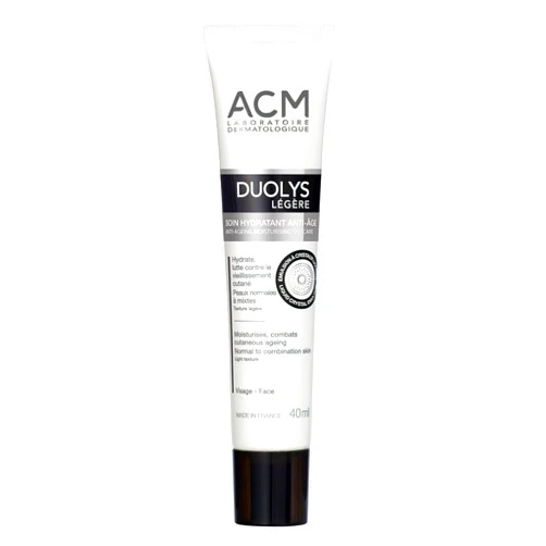 MCA Anti-Aging Moisturizing Cream Duolys Legere, 40 ml, Acm