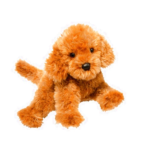 Douglas Addie Caramel Labradoodle Dog Plush Stuffed Animal