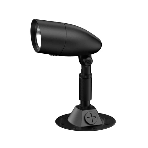 LEDMyplace.com LEDMyplace 10W LED Wall Mount Round Dimmable Spotlight Lighting, Black Textured Finish with Clear Glass, 5000K Daylight White, 900 Lumens, 120V, ETL Listed, for Stage, Bar, Theater, Studio