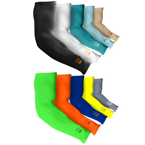 TUFF SPORTS WEAR TUFF Compression Cooling Arm Sleeves - UPF 50 Arm Sleeves for Men & Women…