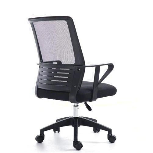 ZZHZY Swivel Chair, Household Computer Chair, Mesh Staff Office Chair, Backrest Seat, with Latex Cushion, Conference Chair, Student Study Chair, Black Bracket, 5 Colors Task Chair