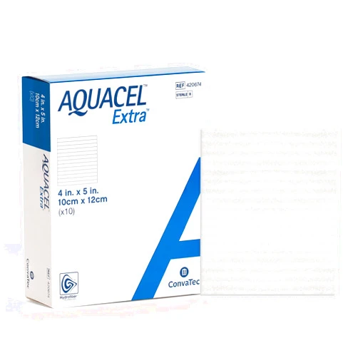 ConvaTec Aquacel Extra Hydrofiber Wound Dressing, Size 4