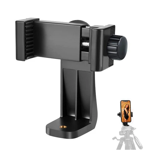 PHICANT Phone Tripod Mount Adapter/Universal Tripod Cell Phone Holder, Fits Any Smartphone, 1/4