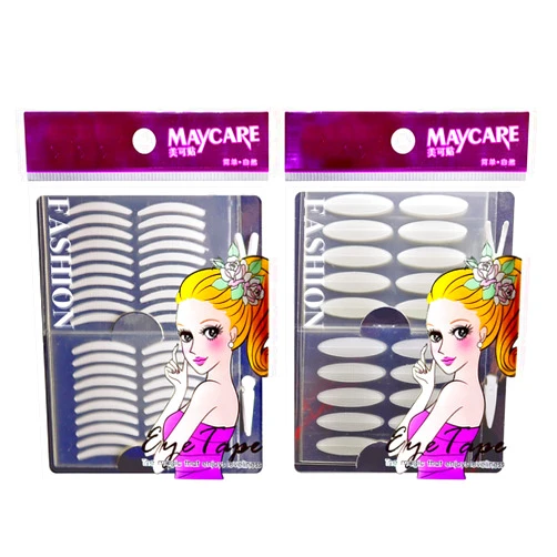 ZMBeautk 2 Packs/400Pcs Natural Invisible Single Side Eyelid Tape Stickers Medical-use Fiber Eyelid Lift Strip, Instant Eye Lift Without Surgery, Perfect for Uneven Mono-Eyelids