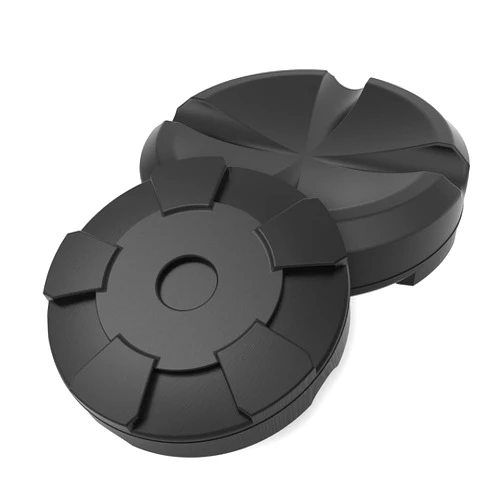Jack Boss Jack Pad Universal Large Floor Jack Rubber Pads Adapter Pinch,Weld Side Frame Rail Protector Puck/Pad (2 Pack)
