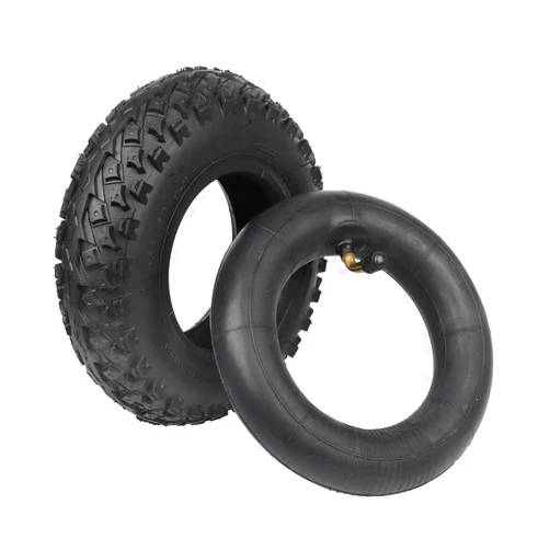 GYL 200x50 (8''x2'') Tire & Inner Tube Set Off-road Inflatable Tyre for Razor Krazy Kart Crazy Cart E100 E150 E200 Epunk Espark Electric Scooter 8 inch Rubber Rear Wheel Replacement Part