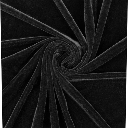 XSEINO Stretch Velvet Fabric by The Yard, 63