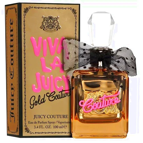 Viva La Juicy Juicy Couture Women's Perfume, Gold Couture Eau De Parfum Spray, 3.4 fl oz