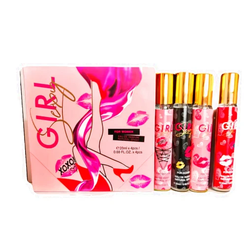 Generic Mystical Perfume Collection Gift Set, 4 Fragrances, earthy floral scents (4pc)