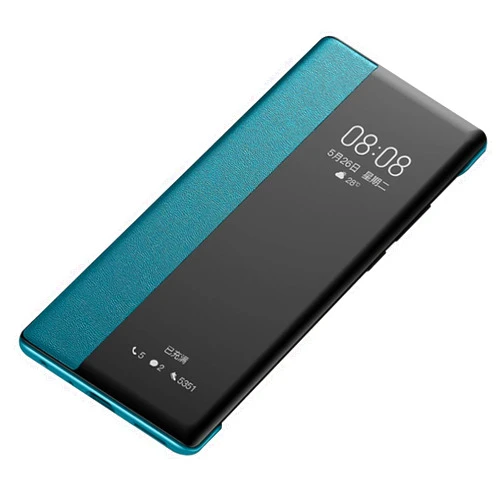 TETEOLALA Case for iPhone 13/13 Pro/13 Pro Max,Luxury PU Leather Case Bookstyle Clear View Window Flip Stand Full Body Protective Slim Folio Cover (Black,13 pro 6.1, Green
