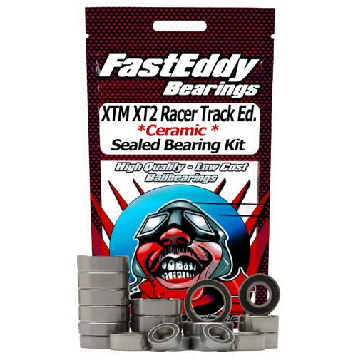 FastEddy Bearings Compatible with XTM XT2 Racer Track Edition Ceramic Rubber Sealed Bearing Kit