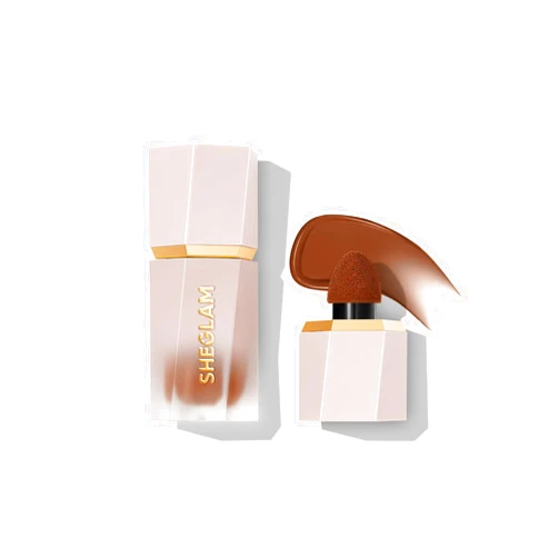 SHEGLAM Sun Sculpt Cool Toned Liquid Contour Stick Long Lasting Cream Bronzer Makeup - Terracotta