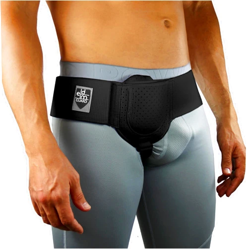 Everyday Medical Hernia Guard I Inguinal Hernia Belt for Men I Left or Right Side, Post Surgery Men’s Inguinal Hernia Support Truss for Inguinal, Groin Hernias I Adjustable Waist Strap | Black | Large/Xlarge