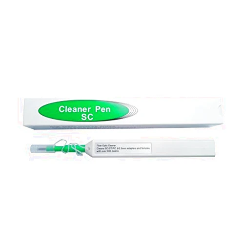 CSILU One Click Fiber Optic Cleaning Pen - CSILU CFC-25 Fiber Optic Cleaning Pen for 2.5mm sc fc st connectors. with 800+ Cleans Fiber Cleaner (FC/SC/ST)