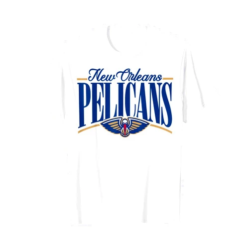 New Orleans Pelicans NBA New Orleans Pelicans Logo Arch T-Shirt
