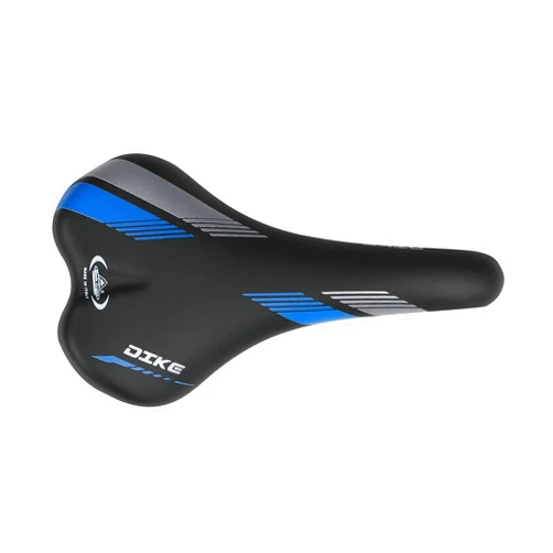 Selle Montegrappa Selle Monte Grappa Composite 250 g Italy Dike Road Bike Bicycle Saddle seat (Black Blue)