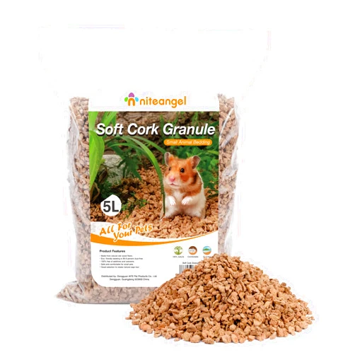 Niteangel Natural Coco/Cork Hamster Bedding Pet Litter for Dwarf Syrian Hamsters, Gerbils, mices, Degus or Other Small Animal