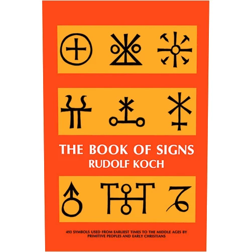 Rudolf Koch The Book of Signs (Dover Pictorial Archive)