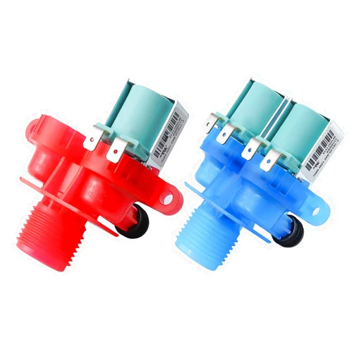 Beaquicy W10240949 Cold Water Inlet Valve W10240948 Hot Water Inlet Valve Fit for Whirlpool Kenmore Washing Machine Replace W10921515 W10921514 W11168740 WPW10240949 WPW10240948-2 YEARS Warranty by Beaquicy