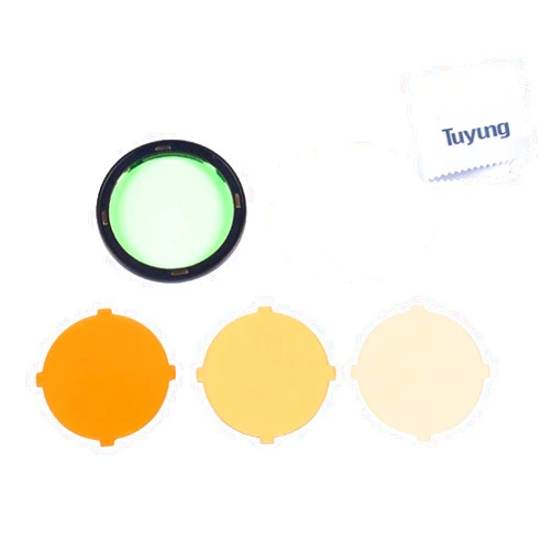 Godox AK-R16 Round Color Filters,for V1 Flash Series V1-S V1-N V1-C,use Godox H200R Round Flash Head, Compatible for Godox AD200,AD200 pro