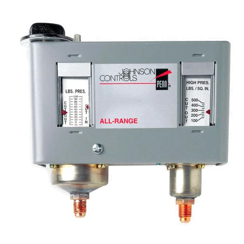 Johnson Controls P170LB-1C Dual Pressure Control, SPST
