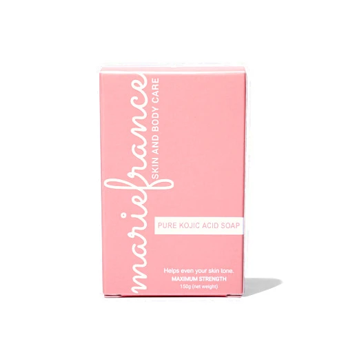 Marie France Skin and Body Care Pure Kojic Acid Soap (Maximum Strength) for Dark Spots & Hyperpigmentation, Helps Even Skin Tone (Not for Sensitive Skin)