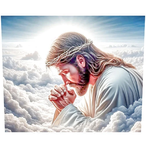 BOHADIY Jesus Diamond Art Painting Kits for Adult Easter Religion Christ Paint by 5D Full Round Drill Gem DIY Belief Craft for Home Wall Decor Gift 12 * 16 Inch