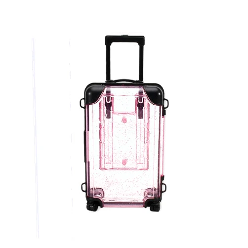 QOOMABA Doll Travel Suitcase, American 18 Inch Girl Doll Stuff Without The Doll, Baby Doll Accessories ( T-7)