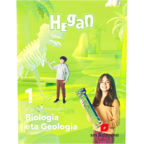 Basque Edition by Elena Dehesa (Author), José González López de Guereñu (Author), Antonio José Hidalgo Moreno (Author), Javier Julián (Author), Juan Antonio Nieto (Author), Guillermo García (Author), Aarón Illa Gómez (Illustrator), Luis Mosquera Arancibia (Illustrator), José Manuel Pedrosa Pérez (Illustrator), Diego Conte Peralta (Illustrator), Santiago Alberto Moralejo (Illustrator), Diego Ortega Alonso (Illustrator), Nicolás Fernández Prímola (Illustrator), David Gómez Castro (Illustrator), Benoit Knox (Illustrator), Ramón Colera Cañas (Illustrator), Galofré, (Illustrator), Antonio Muñoz Tenllado (Illustrator), Gustavo Regalado (Illustrator), Félix Moreno Arrastio (Illustrator), Hugo Salais (Illustrator), Montserrat Nieto (Illustrator), Vivian Campbell Sanjurjo (Illustrator), Kaffa (Eduardo Díaz Juliano) (Illustrator), José Santos González (Illustrator), Sergio Guinot Aledo (Illustrator), Myriam Alicia García Marquez (Illustrator), Eduardo Rodríguez Marín (Illustrator), Manuel Francisco Obregón Hurtado (Illustrator), Miguel Santamarina (Illustrator), Meritxell Campos Canudas (Illustrator), Suri, (Illustrator), Yolanda González Pérez (Illustrator), Estudio 5W Infographic (Illustrator), Diomedes Guilombo Ramírez (Illustrator), Amadeu Blasco Feliu (Illustrator), Carles Martí García (Illustrator), Fran Collado (Illustrator), Anxures Solutions (Illustrator), Mr Klaus Studio SL, (Illustrator), Thinkstock, (Illustrator), Shutterstock, (Illustrator), 123RF, (Illustrator), Istock, (Illustrator), Archivo SM, (Illustrator), OTHER LANDS, (Illustrator) & 44 more Biologia eta Geologia. 1 DBH. Hegan