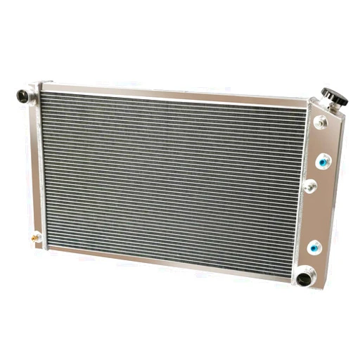 ECMRAD 3 Row Aluminum Radiator Compatible with Pontiac GTO, Chevy Chevelle, El Camino 1968 69 70 71 1972