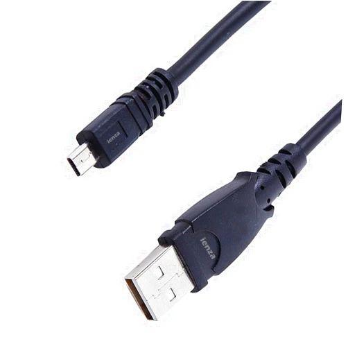 ienza Replacement USB PC Mac Photo Picture Transfer and Charge Cable Cord DMW-USBC1 for Panasonic Lumix Camera DMC-G7 ZS40 ZS50 TS30 SZ3 TZ8 TZ11 TZ15 TZ24 & More (See List of Compatible Models)