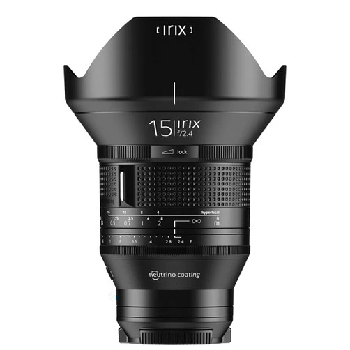 Irix 15mm f/2.4 Wide Angle Lens with Chip AE for Sony Mirrorless Full Frame E Mount