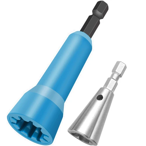 QaMcbulc Wire Nut Twister,Wire Twisting Tool,Wire Nut Twiter for Drill,Spin Twist Wire Connector Socket,Wire Connector Driver with 1/4