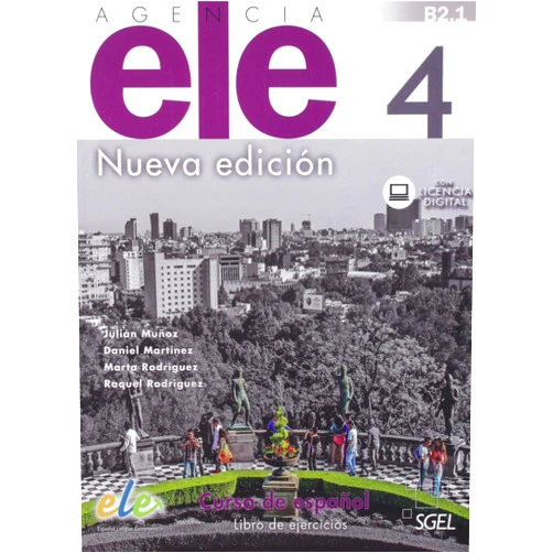 Spanish Edition by Julián Muñoz Pérez (Author), Daniel Martínez Pernas (Author), Marta Rodríguez Cristóbal (Author), Raquel Rodríguez Rubio (Author) & 1 more Agencia ELE 4 libro de ejercicios. Nueva edición.