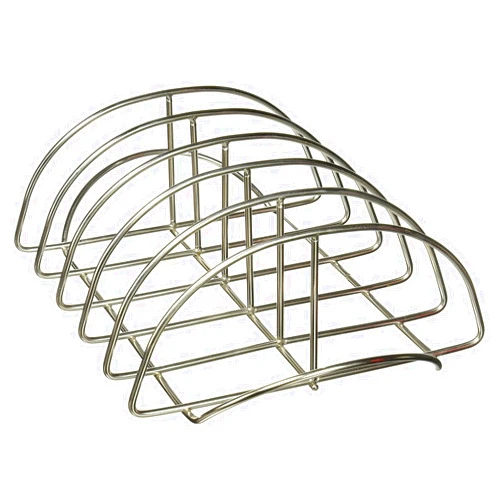 Kamado Joe Stainless Steel Rib Rack, Non-Stick and Compatible with All Grills Including Classic Joe and Big Joe Kamado Grills, Model KJ-RR
