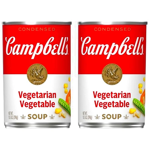 Campbell's Campbell’s Condensed Vegetarian Vegetable Soup, 10.5 Ounce Can (Pack of 2)