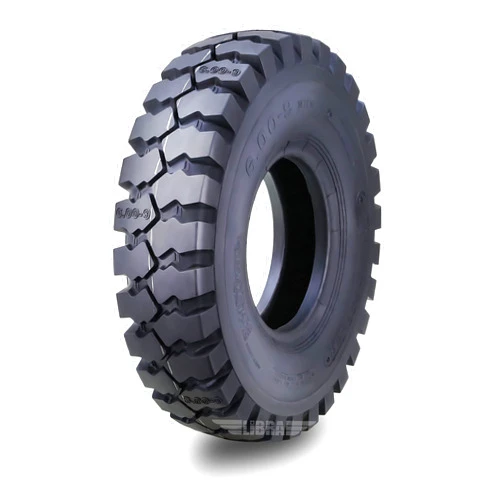 SUPERGUIDER HD 6.00-9 Forklift Tire 10PLY (1 Tire + Tube + Flap) w/Tube Flap 6.00x9-12027